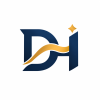 DayyaniHub Navy Gold Monogram